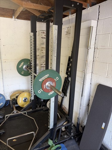 Technogym half rack commercial - half,
